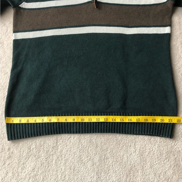 Mens Denver Hayes Cotton quarter zip sweater - Picture 6 of 7